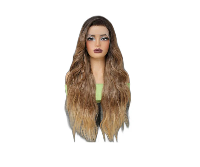 The Claire - Body Wave Design 28" Pre-Plucked Long Wavy Hair Wig