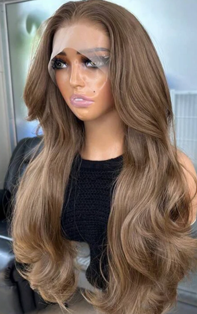 The Kimmy - Kanekalon hair brown human blend high quality