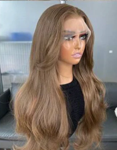 The Kimmy - Kanekalon hair brown human blend high quality