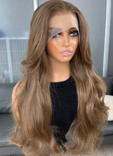 The Kimmy - Kanekalon hair brown human blend high quality