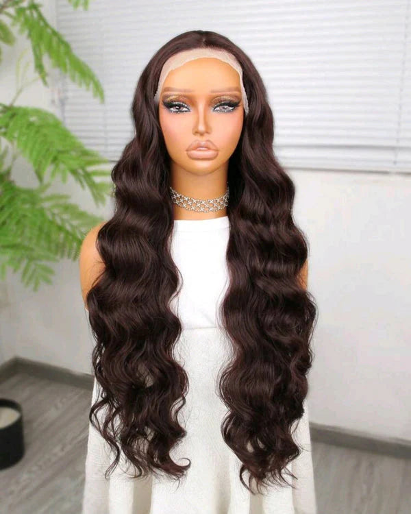 The Lisa - Heat Resistant 30" Front Lace Wig(human blend)