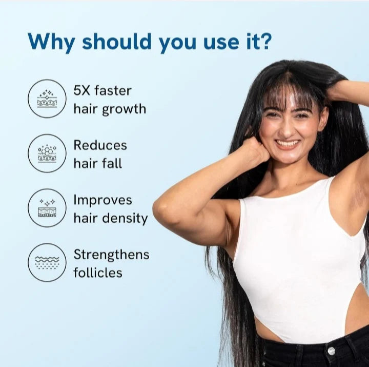 Hair growth serum roll-on with Rosemary, Resedensyl, and Argan oil (25ml)