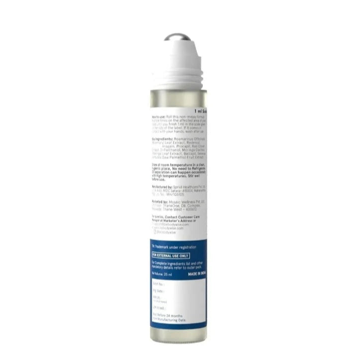 Hair growth serum roll-on with Rosemary, Resedensyl, and Argan oil (25ml)